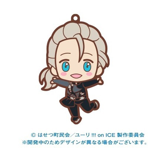 Yuri on Ice Victor Nikiforov Costume Ver. Choko Kawa Rubber Phone Strap