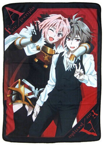 Fate Apocrypha Astolfo and Sieg Microfiber Prize Blanket