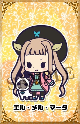 Tales of Friends Elle Mel Marta Kotobukiya Xillia Rubber Phone Strap picture