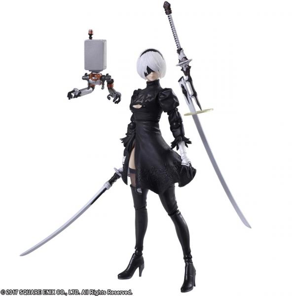 Nier Automata 6'' 2B YoRHa No. 2 Type B 2.0  Bring Arts Action Figure picture