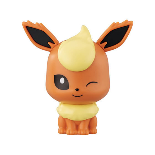 Pokemon 3'' Flareon Cap Chara Gashapon Trading Figure