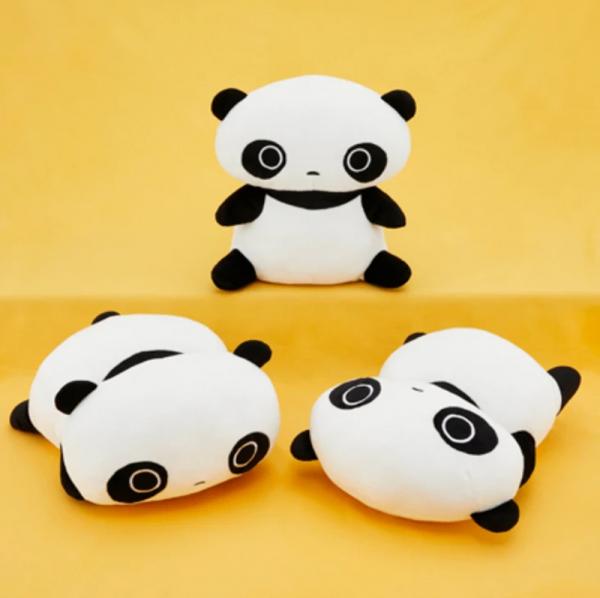 Tare Panda 12'' Laying Mochi Plush Panda picture
