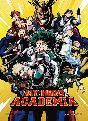 My Hero Academia Group Key Art Wall Scroll