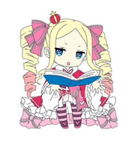 Re:Zero kara Hajimeru Isekai Seikatsu Beatrice Rubber Phone Strap picture