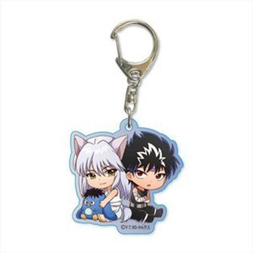Yu Yu Hakusho Yoko Kurama and Hiei with Pu Key Chain picture