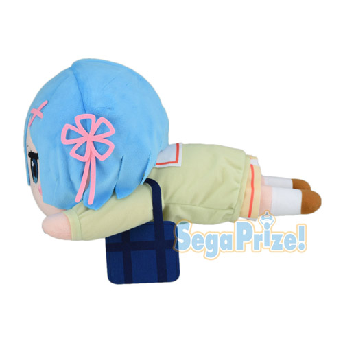 Re:Zero 15'' Rem Student Ver. Nesoberi Sega Prize Plush picture