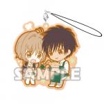 Card Captor Sakura Sakura and Touya Duo Rubber Phone Strap
