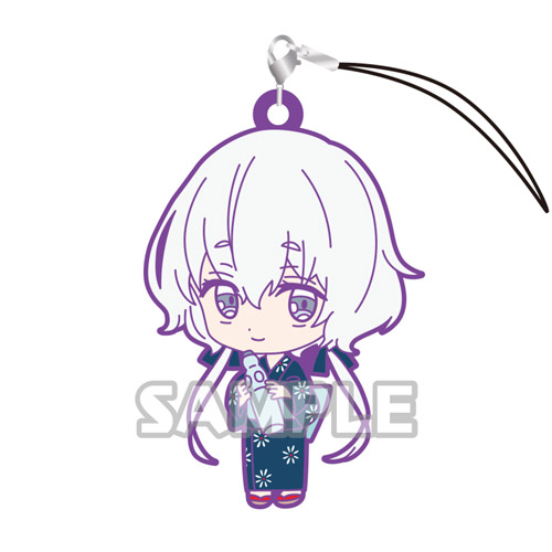 Zombie Land Saga Konno Junko Yukata Festival Gashapon Rubber Phone Strap