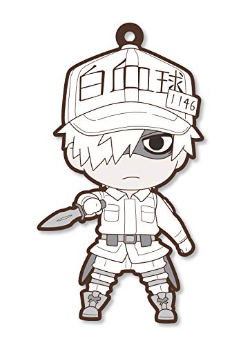 Cells at Work White Blood Cell Rubber Phone Strap picture