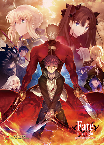 Fate Stay Night Group Wall Scroll Poster picture