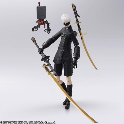 Nier Automata YoRHa No. 9 Type S Bring Arts 9S Action Figure NEW picture