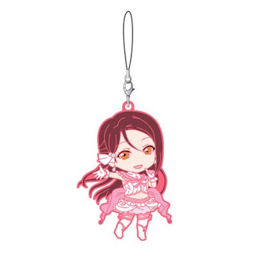 Love Live Sunshine Sakurauchi Riko Koi ni Naritai Aquarium Ver. Nendoroid Plus Rubber Phone Strap