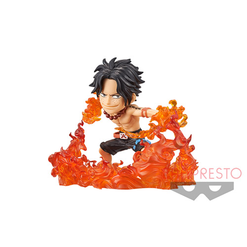One Piece 3'' Ace World Collectable Figure Burst Prize Trading Figure picture