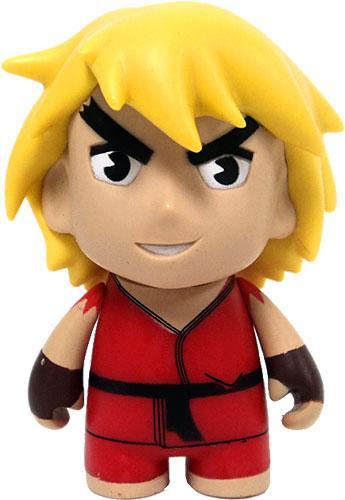 Street Fighter X Kid Robot 3'' Ken Red Trading Figure