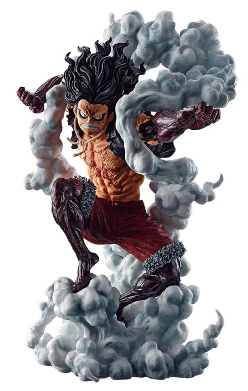 One Piece 6'' Luffy Gear 4 Snakeman Battle Memories Bandai Ichiban Figure picture