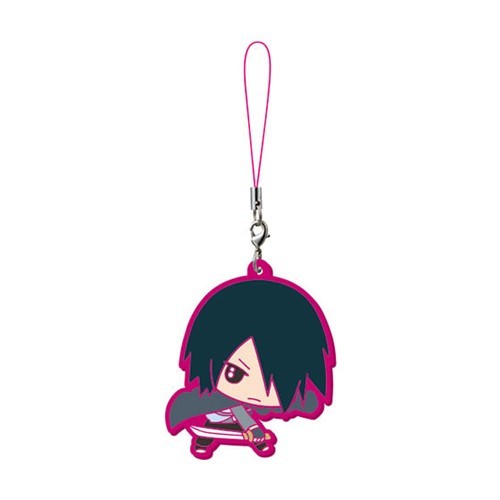 Naruto Sasuke Boruto the Movie Capsule Rubber Phone Strap
