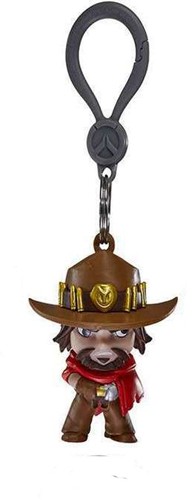 Overwatch 2'' McCree Hanger Figure Bag Clip Key Chain