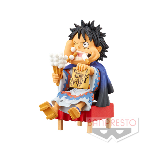 One Piece 3'' Luffy Kimono WCF Banpresto Trading Figure