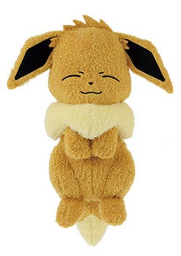 Pokemon 10'' Eevee Sleeping Banpresto Prize Plush picture