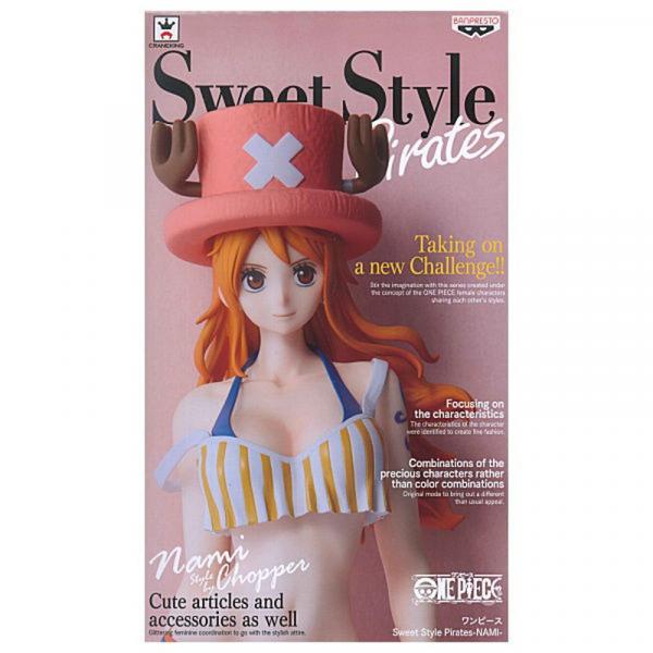 One Piece 8'' Nami Sweet Style Pirates Banpresto Prize Figure picture