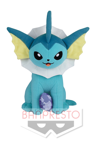 Pokemon 10'' Vaporeon Holding Water Stone Banpresto Prize Plush picture