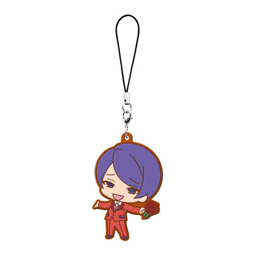 Tokyo Ghoul Tsukiyama Shuu Gashapon Rubber Mascot Phone Strap