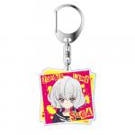 Zombie Land Saga Konno Junko Idol Ver. Acrylic Square Key Chain