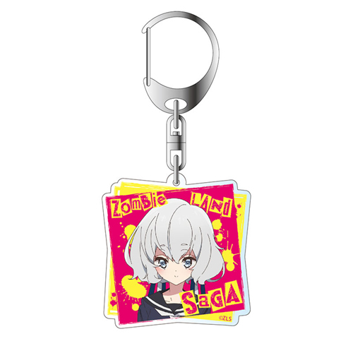 Zombie Land Saga Konno Junko Idol Ver. Acrylic Square Key Chain picture