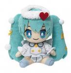 Vocaloid 6'' Hatsune Miku Winter Image White Outfit Prize Plush