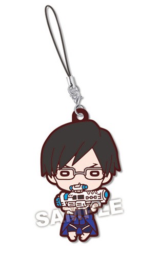 My Hero Academia Tenya Iida Summer Series Rubber Phone Strap