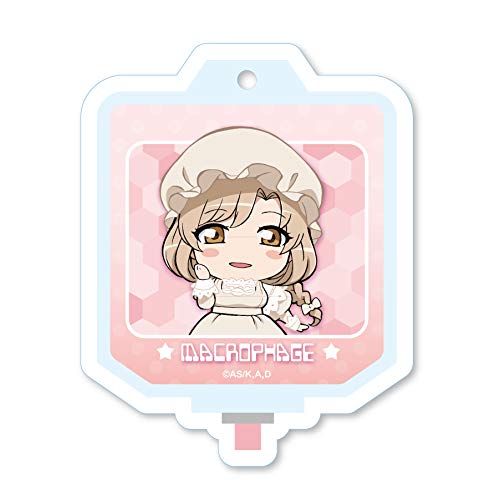 Cells at Work Macrophage Blood Bag Acrylic Key Chain