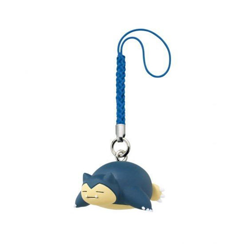 Pokemon Sword and Shield Snorlax Netsuke Mascot Phone Strap picture