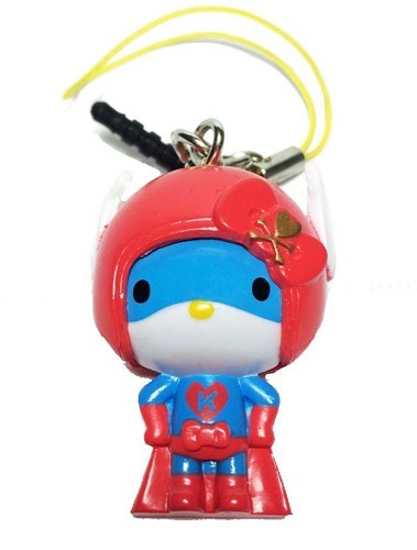 Tokidoki X Hello Kitty Super Hero Frenzies Phone Strap
