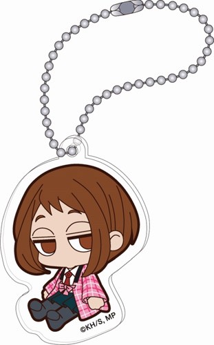 My Hero Academia Ochako Uraraka Yorutto Darun Acrylic Key Chain picture