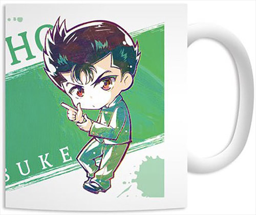 Yu Yu Hakusho Chibi Yusuke Ani-Art Coffee Mug Cup picture