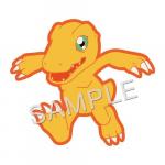 Digimon Agumon Rubber Strap Cell Phone Charm