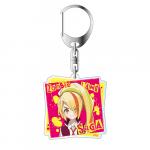 Zombie Land Saga Nikaidou Saki Idol Ver. Acrylic Square Key Chain