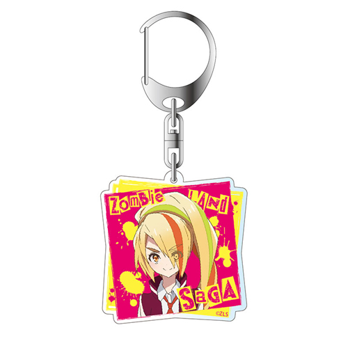 Zombie Land Saga Nikaidou Saki Idol Ver. Acrylic Square Key Chain
