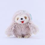 Namakemono no Mikke 4'' Tan Sloth Amuse Prize Plush Key Chain