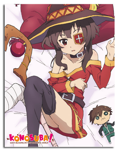 Konosuba Megumin Microfiber Fleece Throw Blanket picture