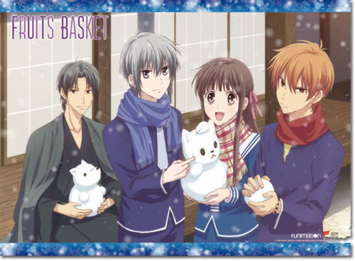 Fruits Basket Snowy Day Wall Scroll Poster