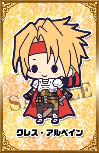 Tales of Friends Cress Albane Kotobukiya Phantasia Rubber Phone Strap