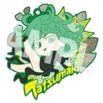 One Punch Man Senritsu no Tatsumaki Rubber Phone Strap