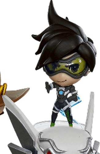 Overwatch 3'' Tracer Sporty Ver. Cute But Deadly Trading Figure picture