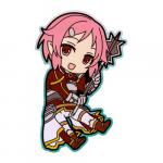 Sword Art Online Lizbeth Rubber Phone Strap