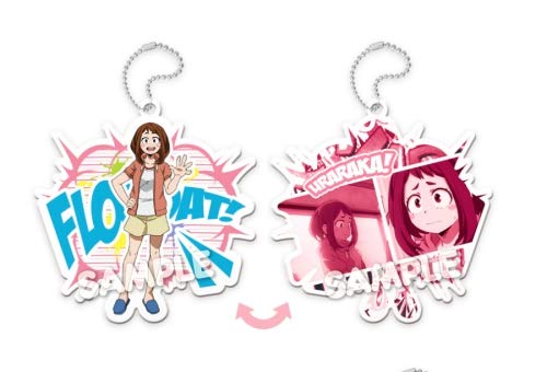 My Hero Academia Ochako Uraraka Chara X Self Acrylic Key Chain