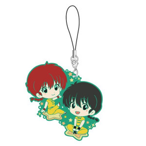 Ranma 1/2 Male and Female Ranma Pairs Phone Strap