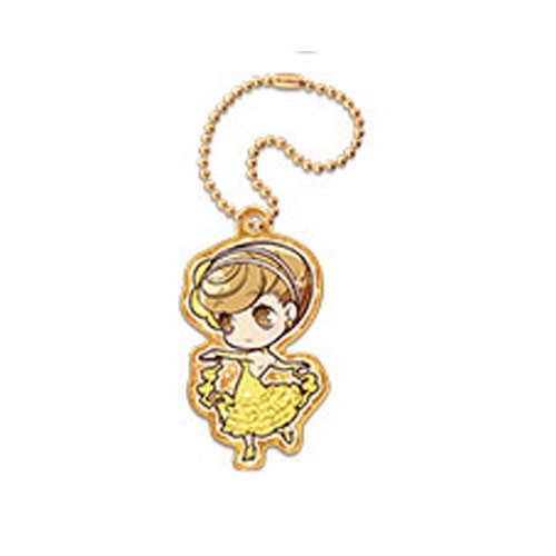 Welcome To Ballroom Mako Akagi Metal Charm Key Chain