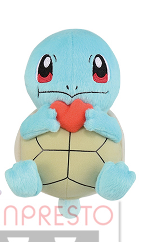 Pokemon 6'' Squirtle Eating Berry Banpresto Prize Plush