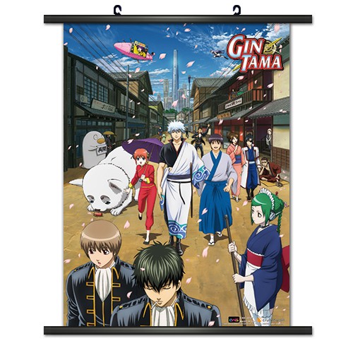 Gintama Group Wall Scroll Poster